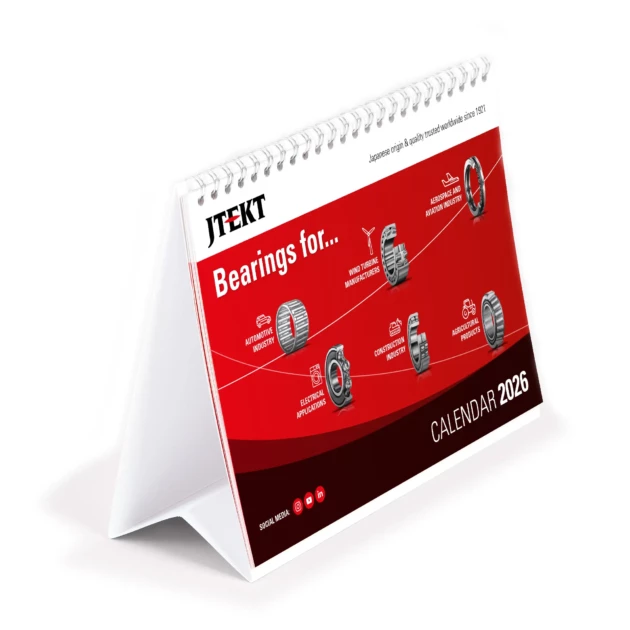 Desk calendar 2026 - JTEKT version